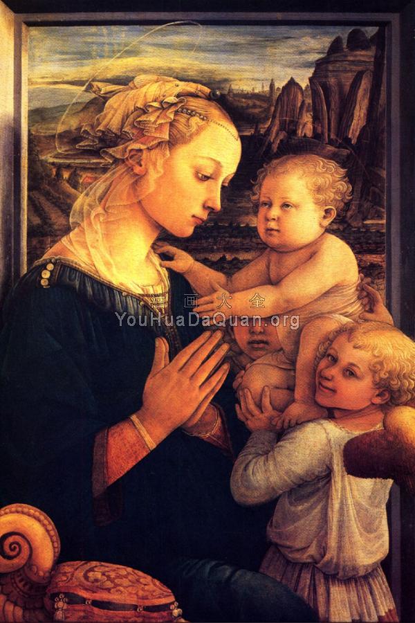 Virgin with children - 菲利皮诺·利比